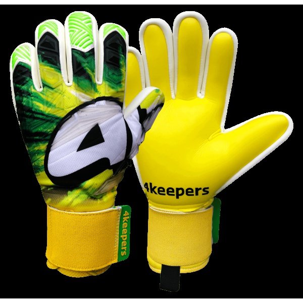 rękawice bramkarskie 4KEEPERS JR EVO SOLAR NC + płyn