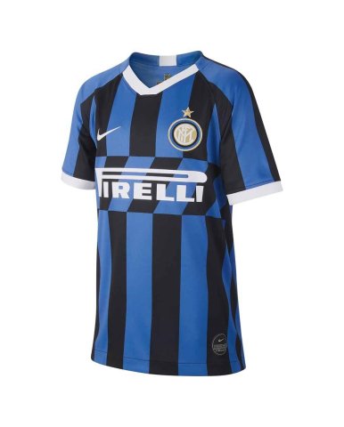 koszulka NIKE JR INTER MEDIOLAN 19/20 BREATHE HOME STADIUM AJ5807-414