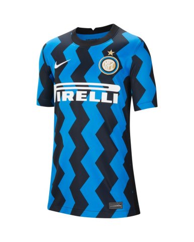 koszulka NIKE JR INTER MEDIOLAN 20/21 BREATHE HOME STADIUM CD4506-414