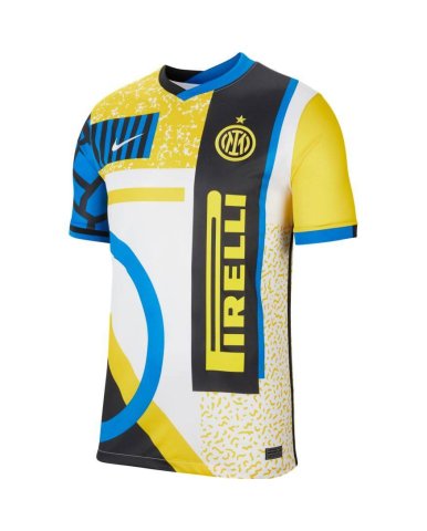 koszulka NIKE JR INTER MEDIOLAN 2021/22 STADIUM FOURTH DD9093-100