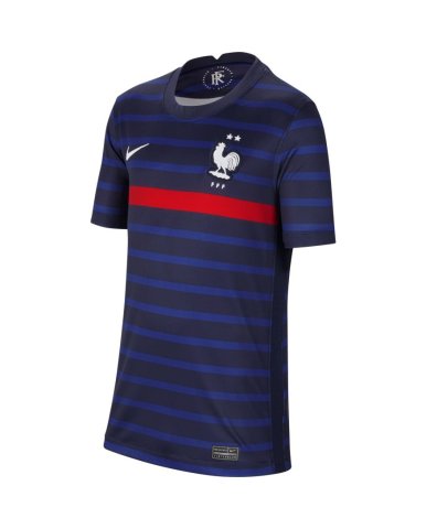koszulka NIKE JR FRANCE BREATHE STADIUM HOME 2020 CD1036-498