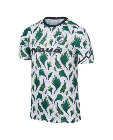 koszulka NIKE NIGERIA 2020 PREMATCH CT4244-100