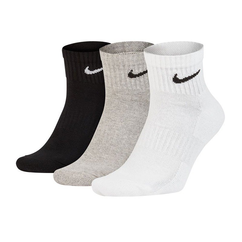 NIKE EVERYDAY CUSHION ANKLE (3-PAK) SX7667-901 - Skarpety - - - Vitasport