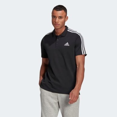 ADIDAS ESSENTIALS 3-STRIPES PIQUE