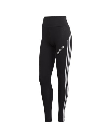 legginsy ADIDAS ADICOLOR 3D TREFOIL HIGH-WAISTED TIGHTS GT8469