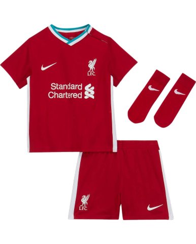 komplet dziecięcy NIKE BREATHE LIVERPOOL F.C 20/21 HOME CZ2653-687