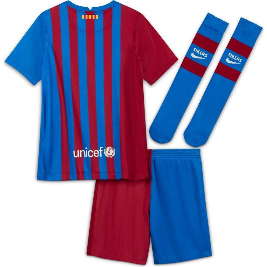 FC Barcelonaナイキジャージセットアップネイビー21/22