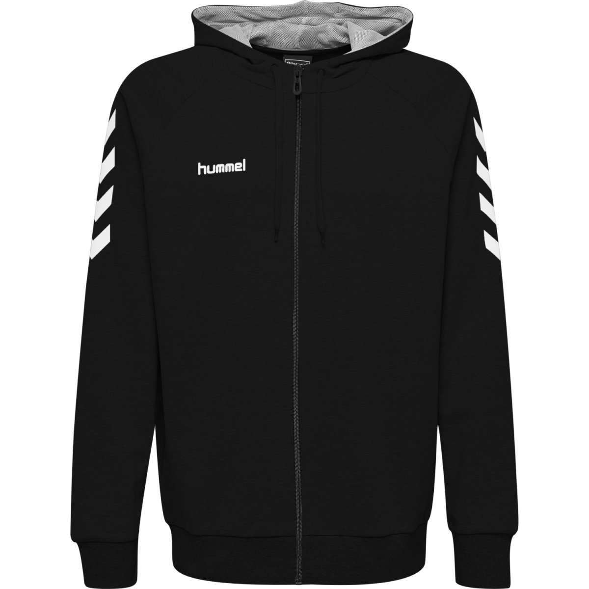 HUMMEL GO COTTON ZIP HOODIE - Bluzy - Odzież piłkarska