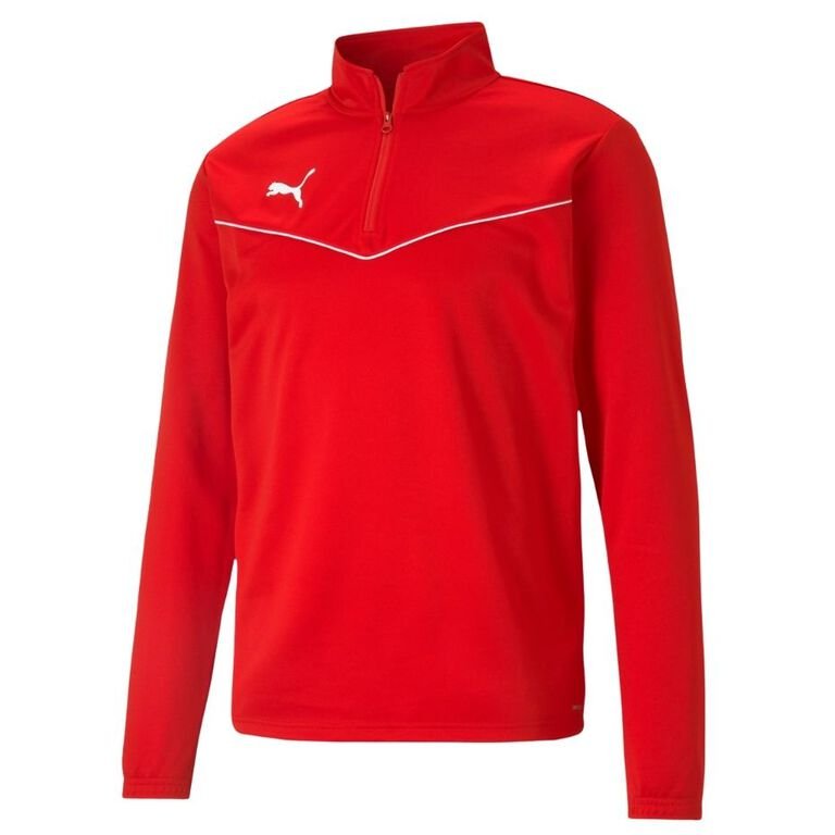 PUMA JR TEAMRISE 1/4 ZIP TOP