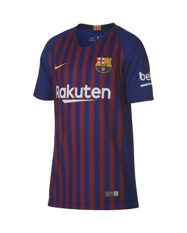 koszulka NIKE JR FC BARCELONA 2018/19 BREATHE STADIUM HOME 894458-456