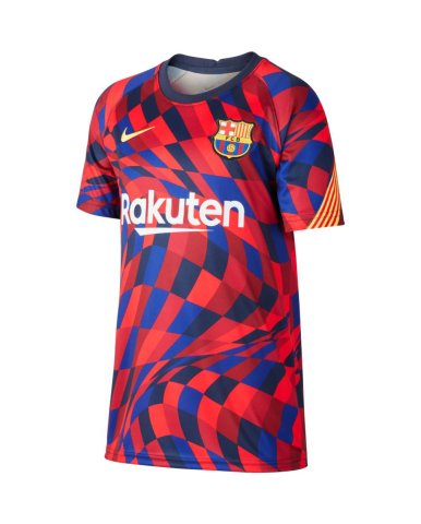 koszulka NIKE JR FC BARCELONA BREATHE STRIKE TOP CD5861-658