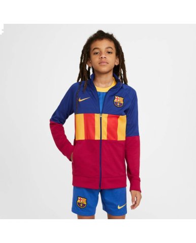 bluza NIKE Jr FC BARCELONA ANTHEM CV4670-455 