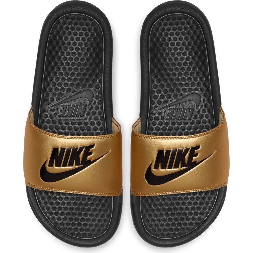 Womens nike benassi sliders store