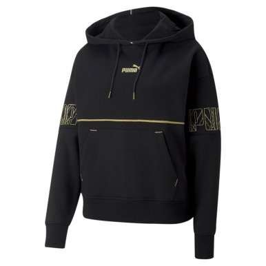 PUMA W POWER DECO GLAM HOODIE