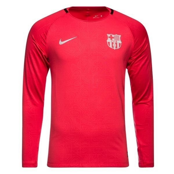 bluza NIKE JR FCB SQUAD TOP LS 921252-691