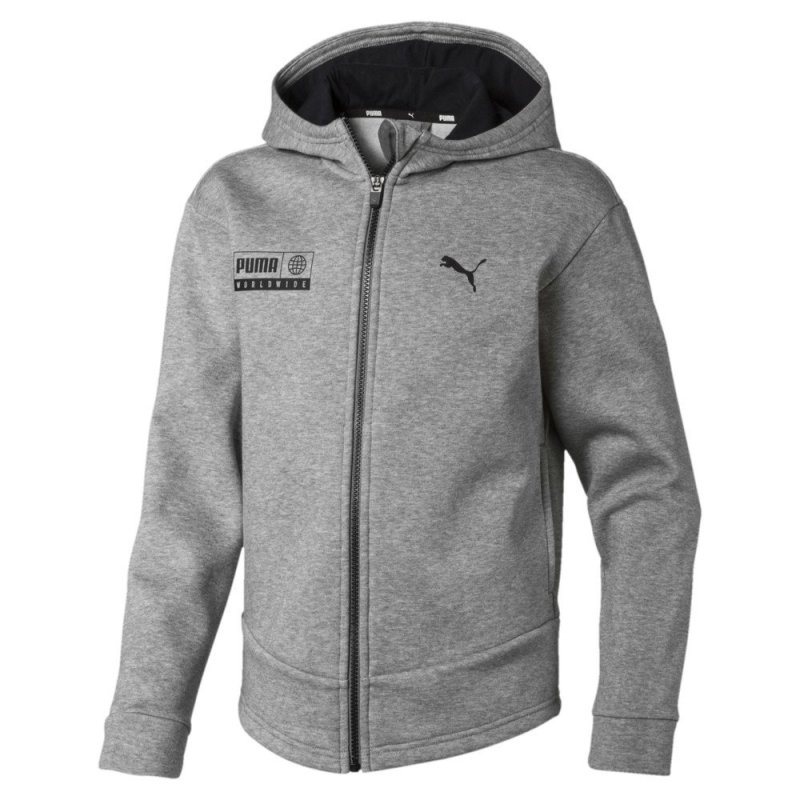 bluza PUMA JR ALPHA GRAPHIC FLEECE 580238 03