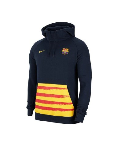 bluza NIKE JR FC BARCELONA FLEECE EL CLASICO CQ2521-475 