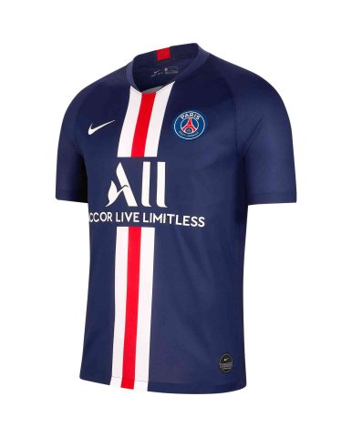 koszulka NIKE JR PSG BREATHE STADIUM HOME 19/20 AJ5817-411 
