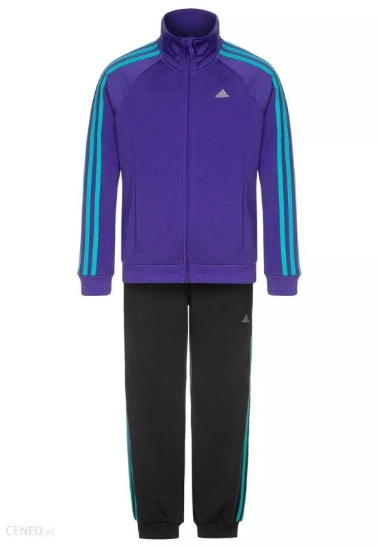 dres ADIDAS M67351 YG S PES TS CH r170 fioletowy/czarny/zielony