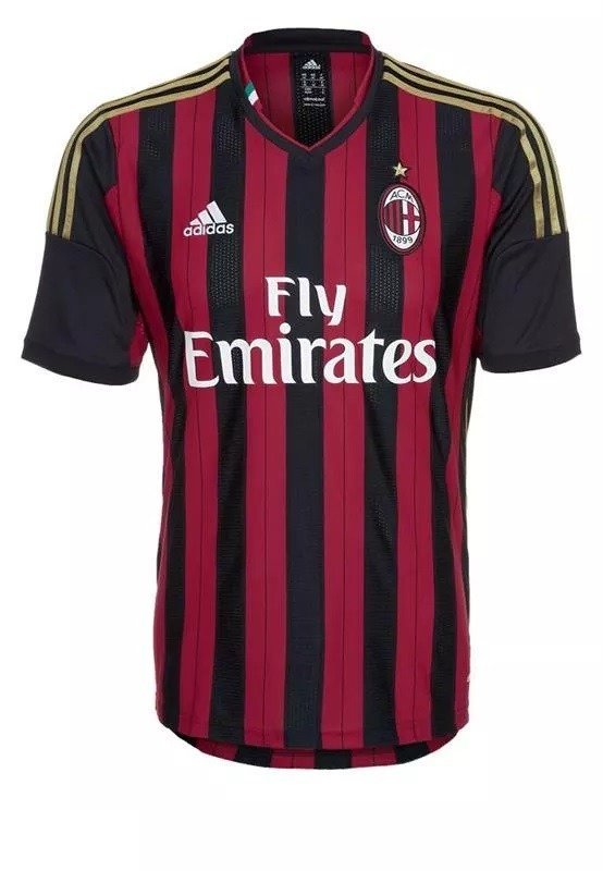 koszulka ADIDAS G77255 ACM H JSY rL HOME/czerwony/czarny/złoty
